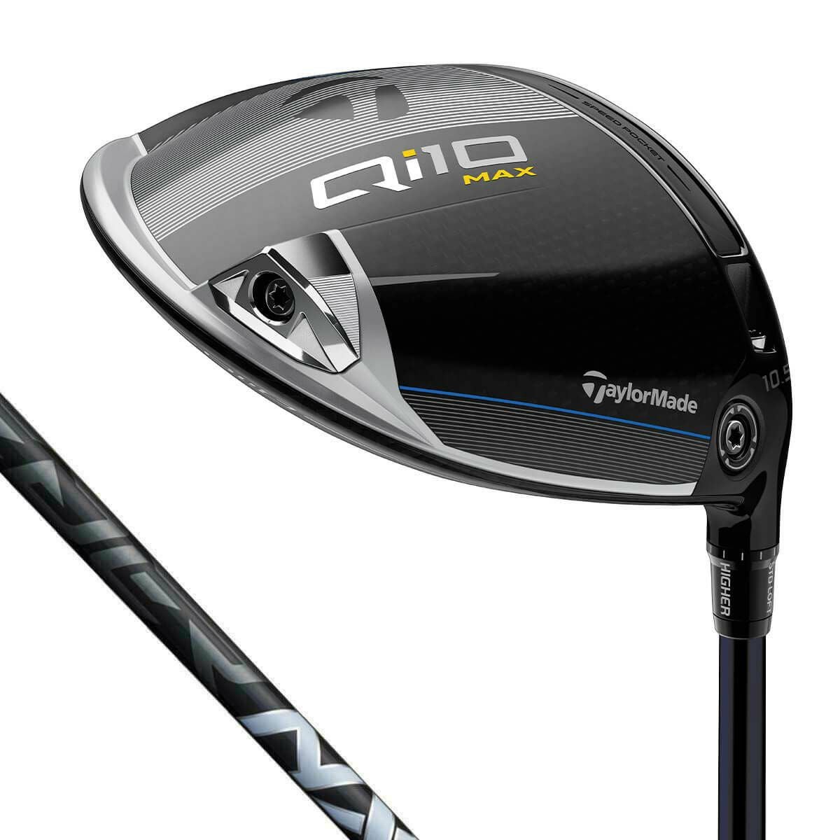 テーラーメイド　Qi10 MAX メンズ ドライバー　SPEEDER NX BLACK シャフト 詳細1