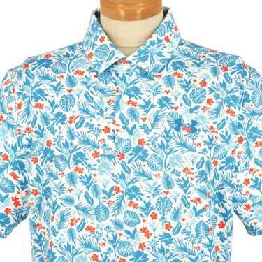 アンダーアーマー UNDER ARMOUR　メンズ UA Playoff 3.0 UVケア ストレッチ 半袖 ポロシャツ 1378677 109 ホワイト/スカイブルー　2024年モデル 詳細3