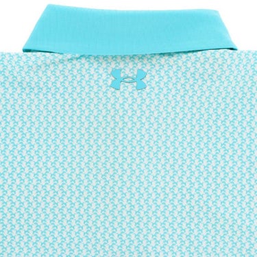 アンダーアーマー UNDER ARMOUR　メンズ UA Playoff 3.0 UVケア ストレッチ 半袖 ポロシャツ 1378677 914 スカイブルー/ホワイト　2024年モデル 詳細4