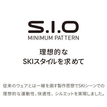 デサント DESCENTE　スキーウェア S.I.O 3Lハードシェルジャケット S.I.O 3D-INSULATOR JACKET DWUWJK53 2023-2024 詳細1