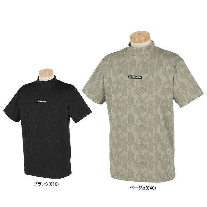 【新品・size4】ジャックバニー モックネック｜カーキ 希少色 春の即戦力！ ジャックバニー（Jack Bunny!!） 半袖 ハイネックシャツ メンズ 通販