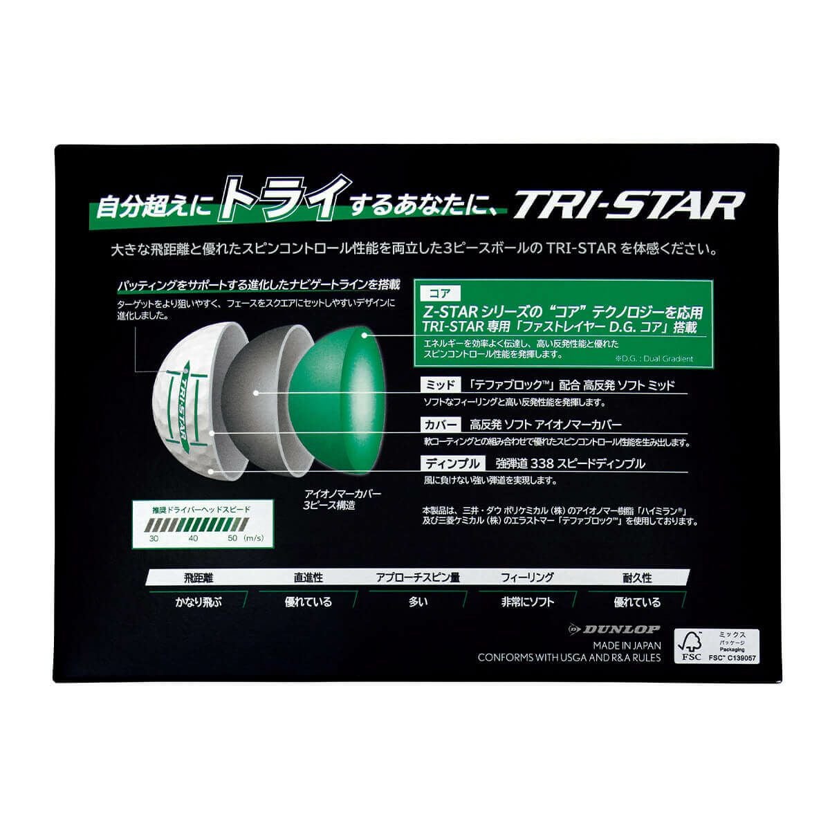 オウンネーム専用 スリクソン TRI STAR トライスター 2024年モデル