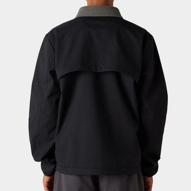 686 X MALBON 撥水 ロゴワッペン ストレッチ 長袖 2WAY フルジップ ジャケット M3FAJKT173 BLACK BLACK　詳細3