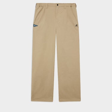 686 X MALBON 撥水 ロゴワッペン 裏地付き ストレッチ ロングパンツ M3FAPNT170 DUNE