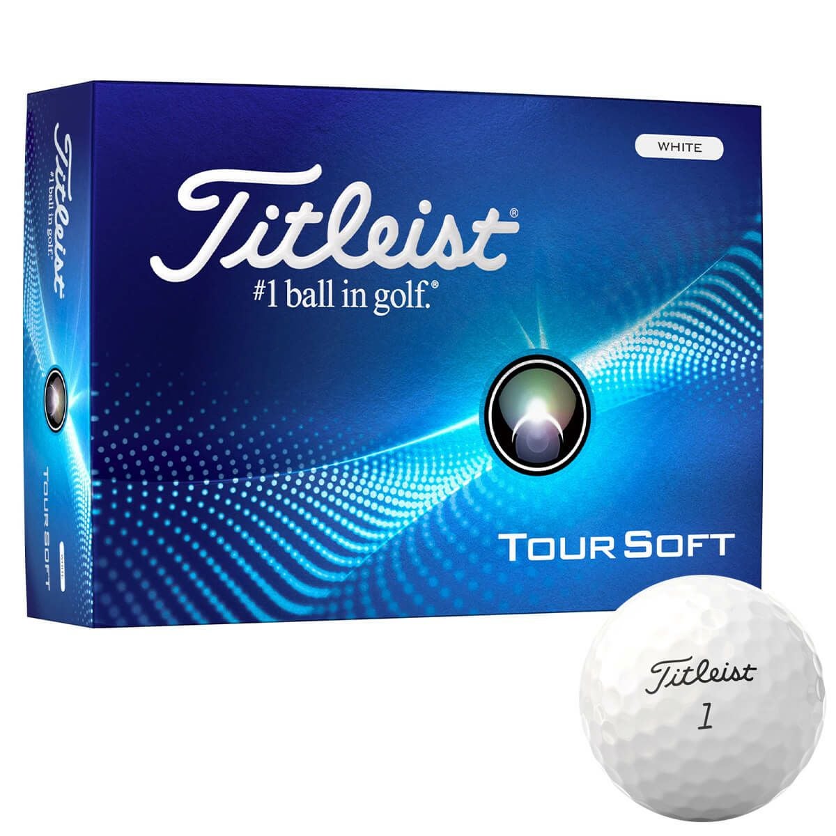 タイトリスト TOUR SOFT ツアーソフト 2024年モデル ゴルフボール 1 