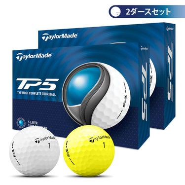テーラーメイド　TP5 2024年モデル　ゴルフボール　2ダースセット （12球入り×2箱）