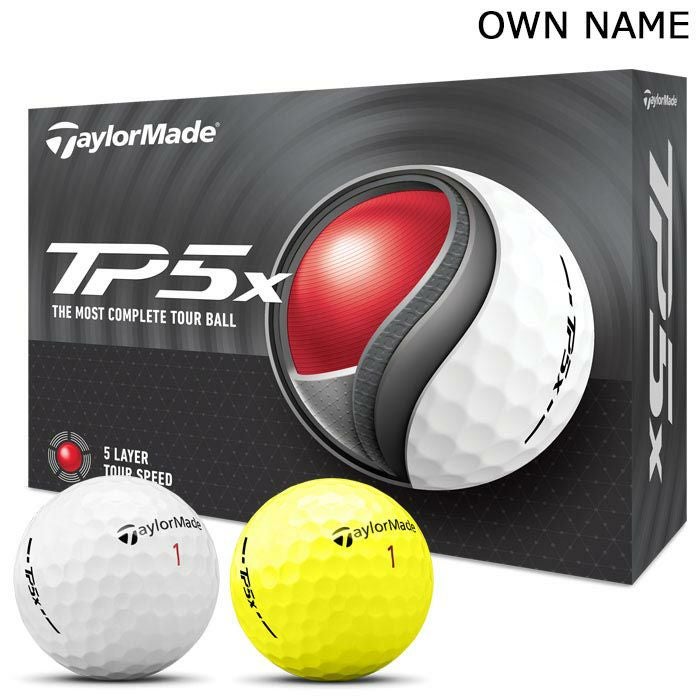 【お値下げ】新品未使用 テーラーメイド TP5x 2ダース テーラーメイド 2024 TP5 TP5x キャストウレタンカバー ゴルフボール 1