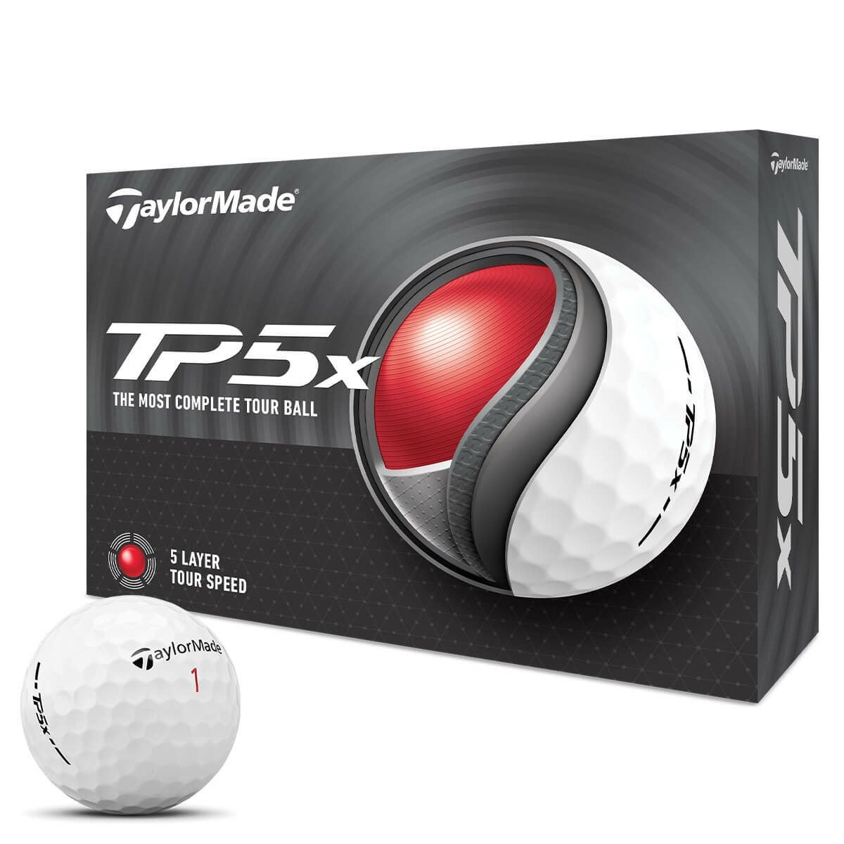 オウンネーム専用 テーラーメイド TP5x 2024年モデル ゴルフボール 1
