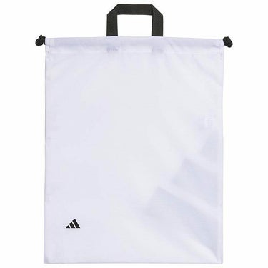 アディダス adidas　メンズ ボールドロゴ シューズサック IKC99 IN2764 ホワイト　2024年モデル 詳細1