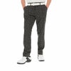 セントアンドリュース St ANDREWS　メンズ 総柄 ロゴプリント ストレッチ ロングパンツ 042-4131253　2024年モデル [裾上げ対応1●] ブラック（010）