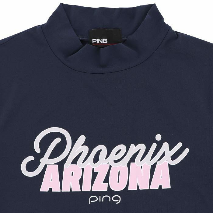 ピン PING レディース UVカット ロゴデザイン Mr.PING バックプリント