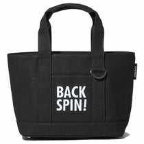 バックスピンゴルフ BACK SPIN! GOLF　帆布 カートバッグ BSBA02B302 BK ブラック　2023年モデル