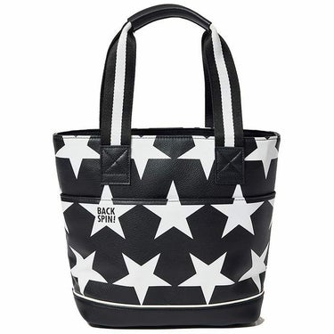 バックスピンゴルフ BACK SPIN! GOLF　スター トート型 カートバック BSBD01B308 BK/WH ブラック/ホワイト　2024年モデル 詳細1