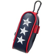 バックスピンゴルフ BACK SPIN! GOLF　スター ボールポーチ BSBD01B310 NV/WH ネイビー/ホワイト　2024年モデル