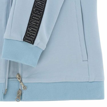 テーラーメイド TaylorMade　レディース ロゴテープ スウェット 長袖 フルジップ トラック ジャケット TL467 詳細5