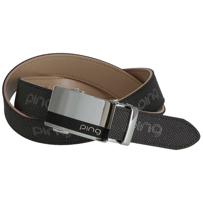 ピン PING ロゴジャガード キーリット バックル レディース ベルト 622-4182100 010 ブラック 2024年モデル