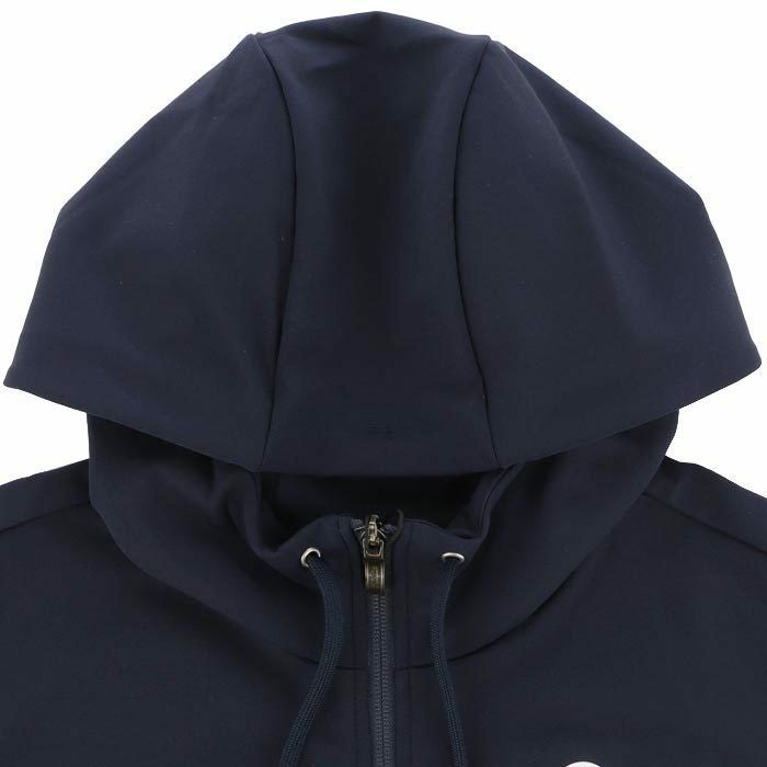 タイトリスト Titleist　メンズ ボードウォークワッペン ジャージ素材 長袖 フルジップ フーディー TLPMJ142J　2024年モデル 詳細4