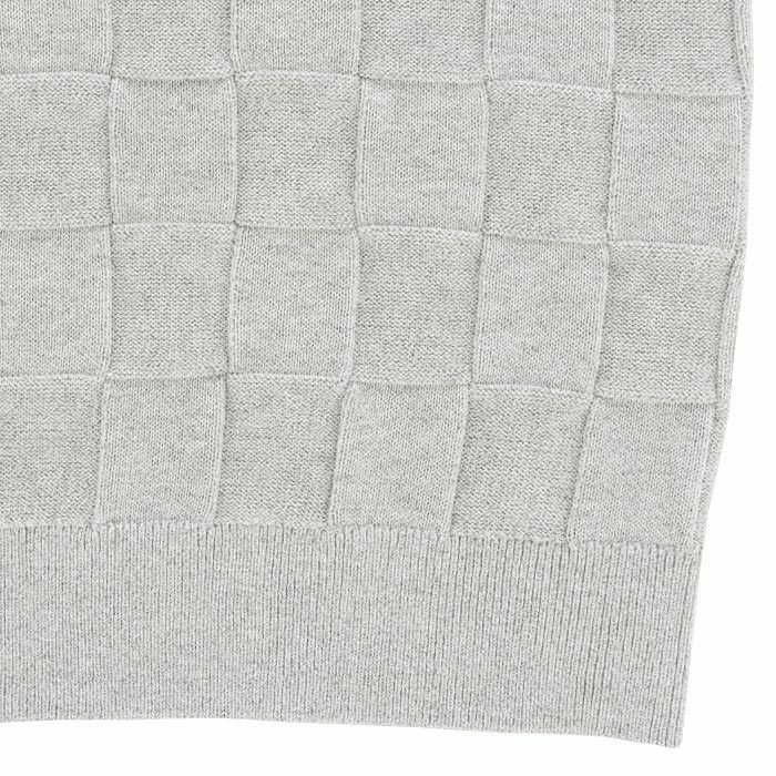 タイトリスト Titleist　メンズ ブロック調 編地柄 Vネック ニット ベスト TLPMK132J　2024年モデル 詳細5