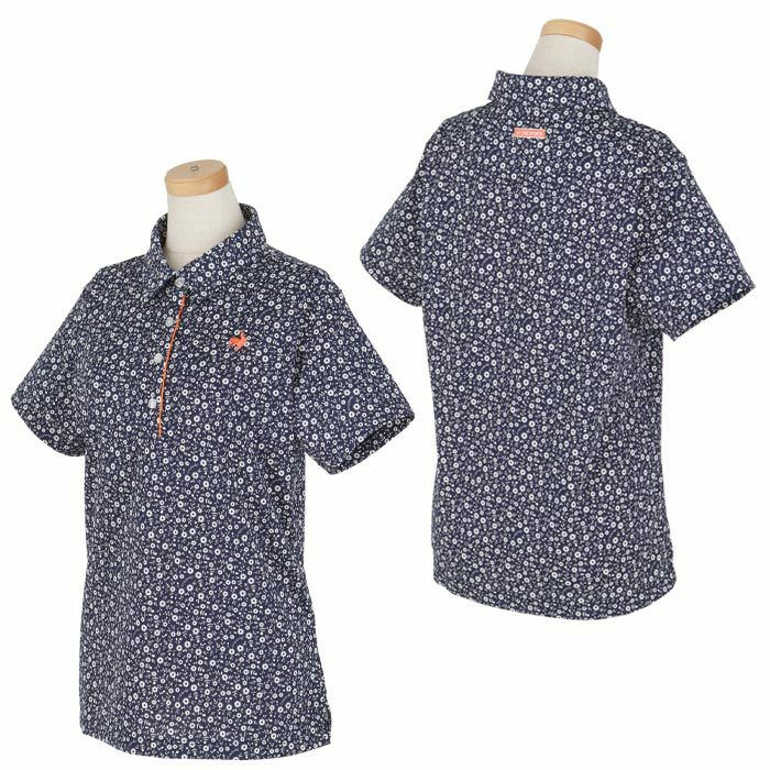 ルコック Le coq sportif レディース マーガレット柄 ストレッチ 半袖