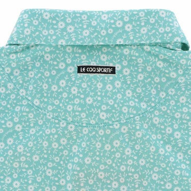 ルコック Le coq sportif　レディース マーガレット柄 ストレッチ 半袖 ポロシャツ QGWXJA12　2024年モデル 詳細5