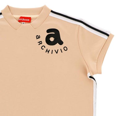 アルチビオ archivio　レディース ラインデザイン 半袖 衿風切替 ハイネック プルオーバー A359323　2024年モデル 詳細3