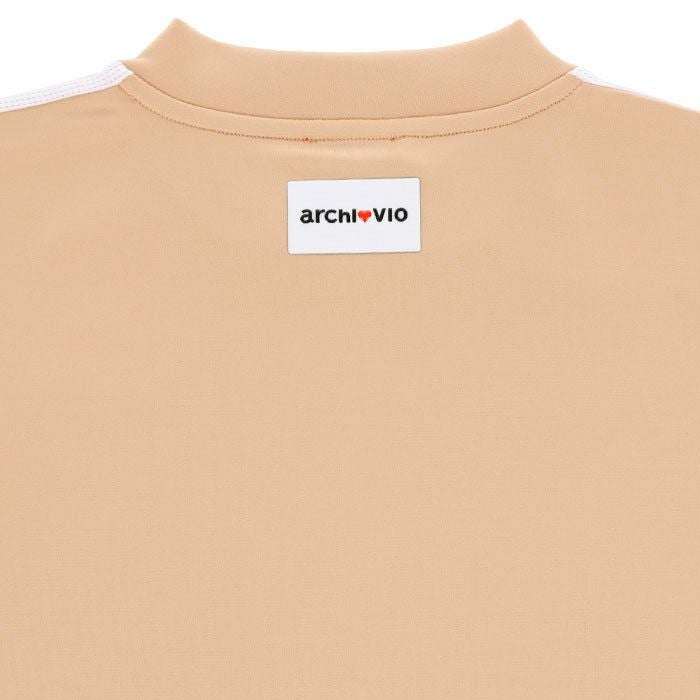 アルチビオ archivio　レディース ラインデザイン 半袖 衿風切替 ハイネック プルオーバー A359323　2024年モデル 詳細4