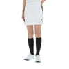 ラウドマウス LOUDMOUTH　レディース 軽量 ダンボールニット サイドライン インナーパンツ一体型 スカート 763-353 ホワイト（999）