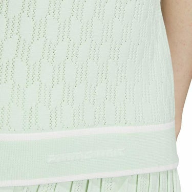 アディダス adidas　レディース ULTIMATE365 メッシュ柄 半袖 パフスリーブ ポロシャツ IKJ63　2024年モデル 詳細4