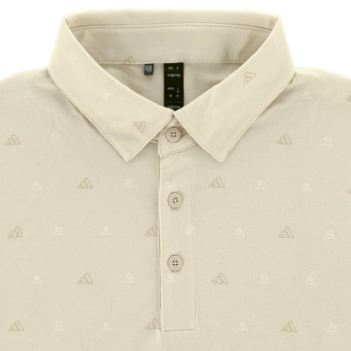 アディダス adidas　メンズ GO-TO 総柄 モノグラムプリント 半袖 ポロシャツ JMS65　2024年モデル 詳細3