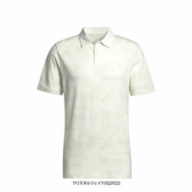 アディダス adidas　メンズ GO-TO ロゴ刺繍 総柄 カモフラージュプリント メッシュ生地 半袖 ポロシャツ KOW08　2024年モデル 詳細1