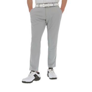 タイトリスト Titleist　メンズ ストレッチ ジャージツイル テーパード ロングパンツ TLPMP166J　2024年モデル グレー（03）