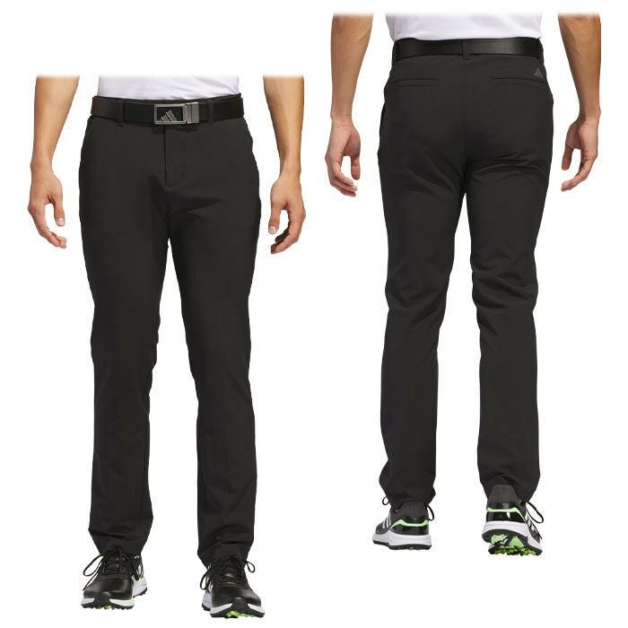 アディダス adidas　メンズ 撥水 ロゴプリント 4WAYストレッチ テーパード ロングパンツ KOW26　2024年モデル [裾上げ対応1●] 詳細2