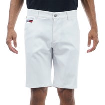 トミー ヒルフィガー ゴルフ　メンズ フラッグデザイン ツイル ストレッチ 5ポケット ショートパンツ THMA425　2024年モデル