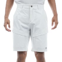 トミー ヒルフィガー ゴルフ　メンズ 撥水 ロゴプリント ストレッチ ハイブリッド ショートパンツ THMA434　2024年モデル