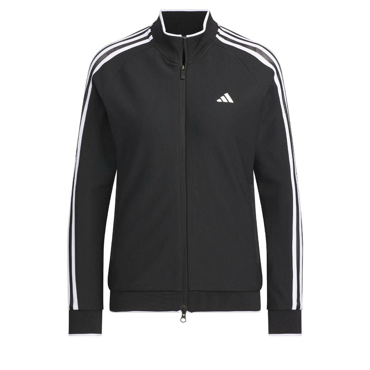 アディダス adidas レディース スリーストライプス メッシュ切替 長袖 フルジップ トラック ジャケット IKK51 2024年モデル