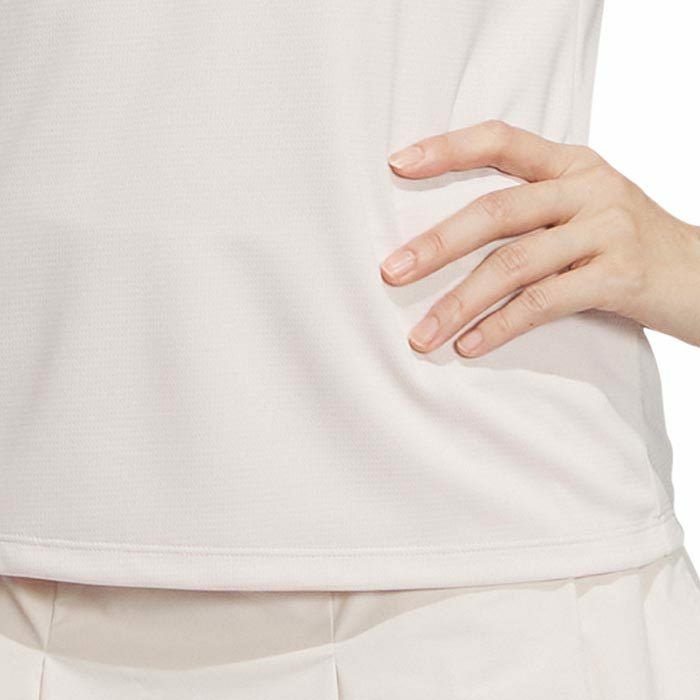 アディダス adidas　レディース スリーストライプス メッシュ 半袖 モックネックシャツ IKK64　2024年モデル 詳細5