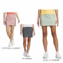 アディダス adidas レディース 幾何学柄プリント 総柄 ストレッチ インナーパンツ一体型 スカート IKK43 2024年モデル