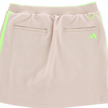 アディダス adidas　レディース スリーストライプス メッシュ切替 ストレッチ インナーパンツ一体型 スカート IKK46　2024年モデル 詳細4