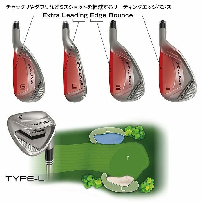 クリーブランド SMART SOLE FULL FACE TYPE-L メンズ ロブウェッジ