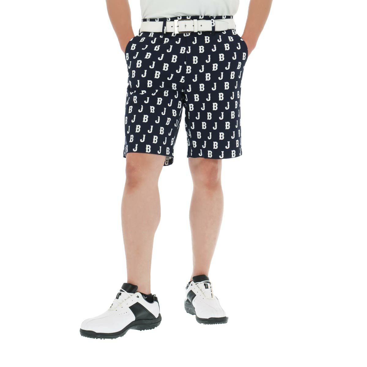 ジャックバニー Jack Bunny!! メンズ ストレッチツイル 総柄 ショート