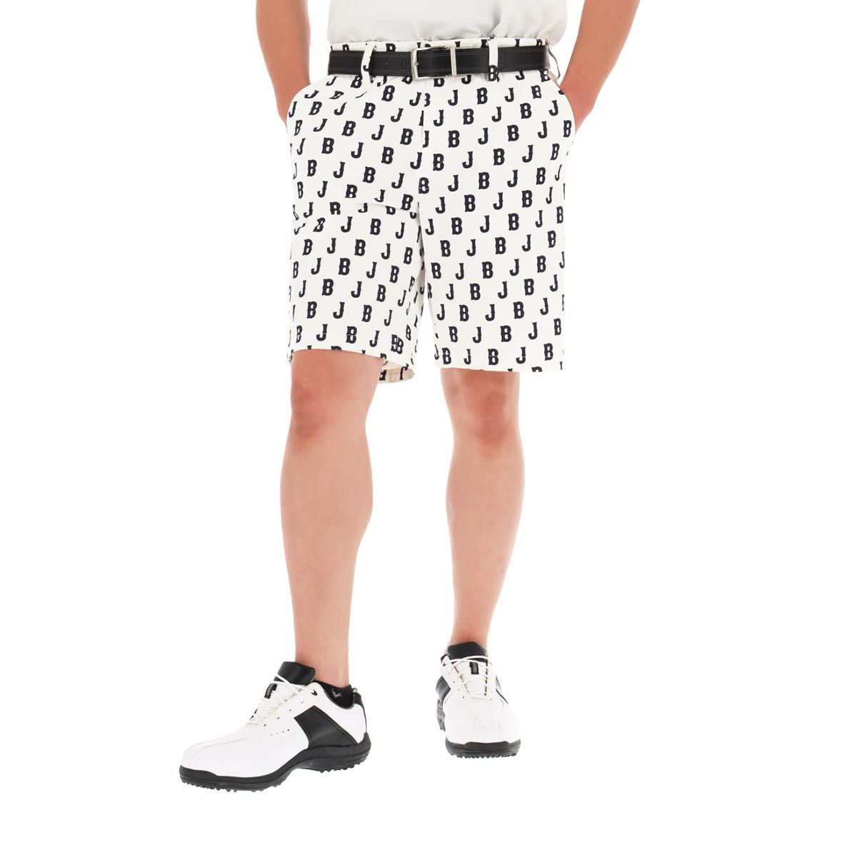 ジャックバニー Jack Bunny!! メンズ ストレッチツイル 総柄 ショート
