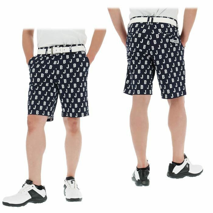 ジャックバニー Jack Bunny!! メンズ ストレッチツイル 総柄 ショート