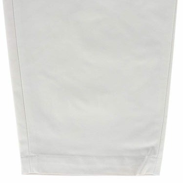 ナノ・ユニバース　メンズ ロゴ刺繍 カルゼ生地 ストレッチ ツータック ロングパンツ 030-4131104　2024年モデル 詳細6