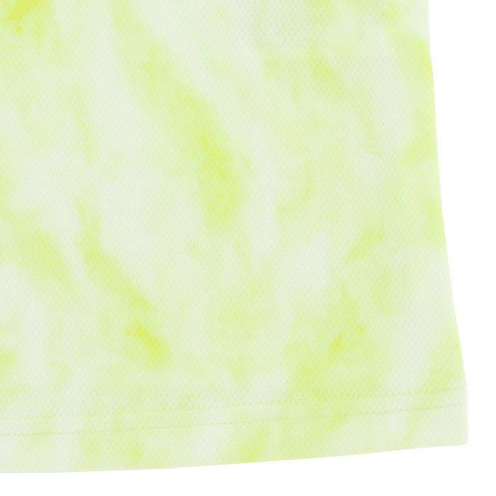 フットジョイ FootJoy　レディース ロゴプリント タイダイ柄 ストレッチ 半袖 モックネックシャツ FJW-S24-S01　2024年モデル 詳細6