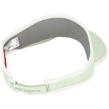 ニューバランスゴルフ　SPORT ソフトシェル パイピング レディース サンバイザー 012-4987502 130 グリーン　2024年モデル 詳細1