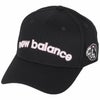 ニューバランスゴルフ　レディース ボストンテリア キャップ 012-4987506 010 ブラック　2024年モデル ブラック（010）