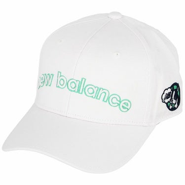 ニューバランスゴルフ　レディース ボストンテリア キャップ 012-4987506 030 ホワイト　2024年モデル ホワイト（030）