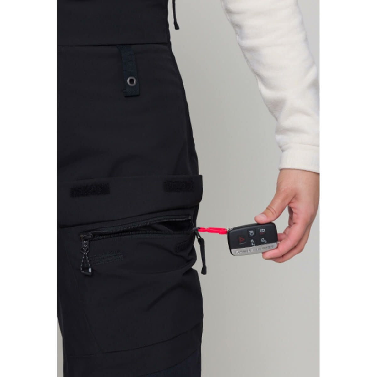 シックスエイトシックス 686　スキーウェア ビブパンツ GEODE THERMAGRAPH BIB M2W403 2023-2024 BLACK　詳細6