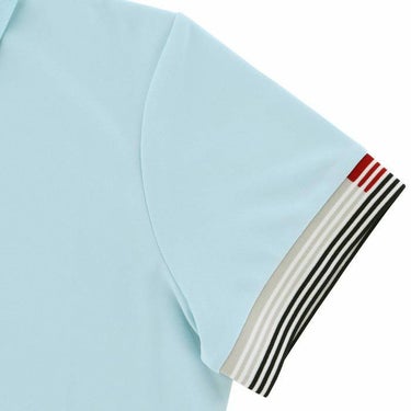 トミー ヒルフィガー ゴルフ　レディース ロゴデザイン トリコロールカラー 半袖 ポロシャツ THLA429　2024年モデル 詳細6