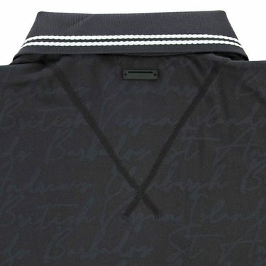 セントアンドリュース St ANDREWS　メンズ 総柄 ロゴジャガード 半袖 ポロシャツ 042-4160351　2024年モデル 詳細5